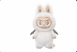 Pop Mart The Monsters Labubu Zimomo Angel in Clouds Figure + Tote Bag